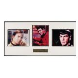 Star Trek Cast Signed Photo Display