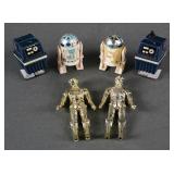 (6) Star Wars Droid Action Figures