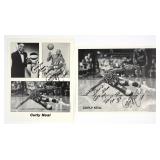 (2) Curly Neal Signed Photo Group