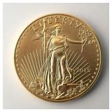 2015 $50 US Gold Eagle 1 oz Coin