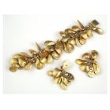 Napier Seashell Bracelet & Earrings Set