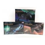 (3) Monogram Star Trek Voyager Model Kits 1995