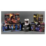(14) Star Trek Glasses & Signed Mug Group