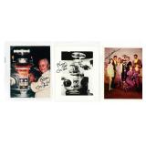 (3) Lost In Space Signed Photos