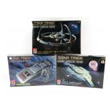 (3) AMT 1990s Star Trek DS9 Model Kits