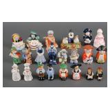 (12) Vintage Ethnic Figural Salt Pepper Shakers