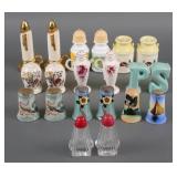 (10) Vintage Decorative Salt Pepper Shaker Sets