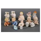 (7) Vintage Baby Toddler Salt Pepper Shakers