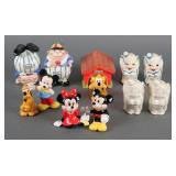 (6) Vintage Disney Salt and Pepper Shaker Sets