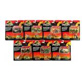 1993 Jurassic Park Die-Cast Metal Dinosaur Set MOC