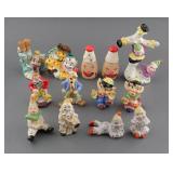 (7) Vintage Clown Salt and Pepper Shaker Sets