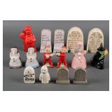 (7) Vintage Halloween Salt Pepper Shaker Sets