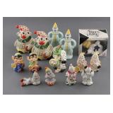 (8) Vintage Clown Salt and Pepper Shaker Sets