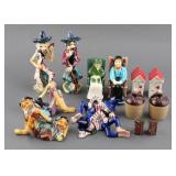 (8) Vintage Hillbilly Salt and Pepper Shaker Sets