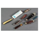 (8) Vintage Folding Pocket Knives