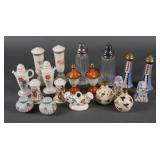 (10) Decorative Vintage Salt Pepper Shaker Sets