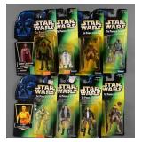 (8) Kenner Star Wars POTF Figures MOC