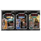 (3) Star Wars TVC ROTJ Action Figures MOC