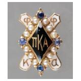 14K 1955 Pi Kappa Alpha Fraternity Pikes Pin
