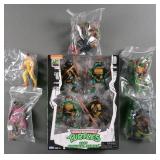 (5) TMNT 1988 Figures and Set