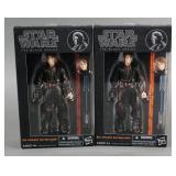 (2) Star Wars Black Series Anakin Skywalker MOC