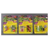 (3) TMNT Gags Jokes Weapons Sets 1988 MOC