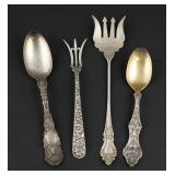 (4) Sterling Silver Serving Pieces