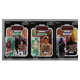 (3) Star Wars TVC Phantom Menace Figures MOC