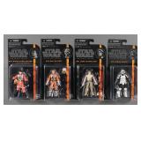 (4) Star Wars Black Series Action Figures MOC