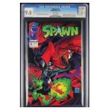 1992 Spawn 1 CGC 9.8 Comic