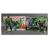 (4) Incredible Hulk Figures & Games
