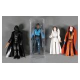 (4) Original Star Wars Vinyl Cape Action Figures