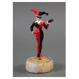 Harley Quinn Arleen Sorkin Autographed Statue