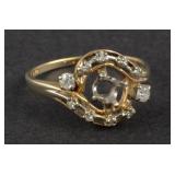 14K Gold Diamond Ring