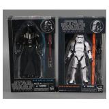 Star Wars Black Series Stormtrooper & Vader NISB