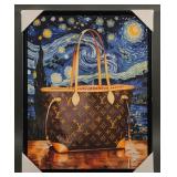 Van Gogh Louis Vuitton Print Starry Night AI