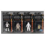 (4) Star Wars Black Series Action Figures MOC