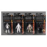 (4) Star Wars Black Series Action Figures MOC