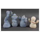 (4) 1995 Casper Glow in the Dark Puppets