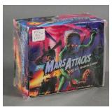 Sealed Box Mars Attacks Deluxe Trading Cards