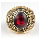 1973 USC 10K Gold Class Ring
