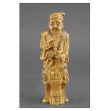 Japanese Carved Ivory Netsuke Figure