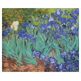Van Gogh Ltd Irises Canvas Framed Print