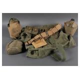 WWII US Military Web Gear & Duffel Bag Group