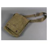 US Military Canvas Map Case Bag w/ Strap (1951)