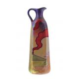 Zsolnay Hungary Ceramic Eosin Iridescent Pitcher