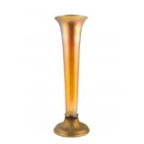 TIFFANY Enamel Bronze Favrile Vase