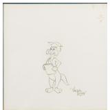 Original Production Drawing Sylvester Virgil Ross