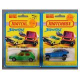 (2) Vintage Matchbox Diecast Metal Cars MOC
