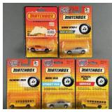 (5) Vintage Matchbox Diecast Cars MOC